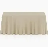 Tablecloth Dark Ivory Rectangular 90" x 156"