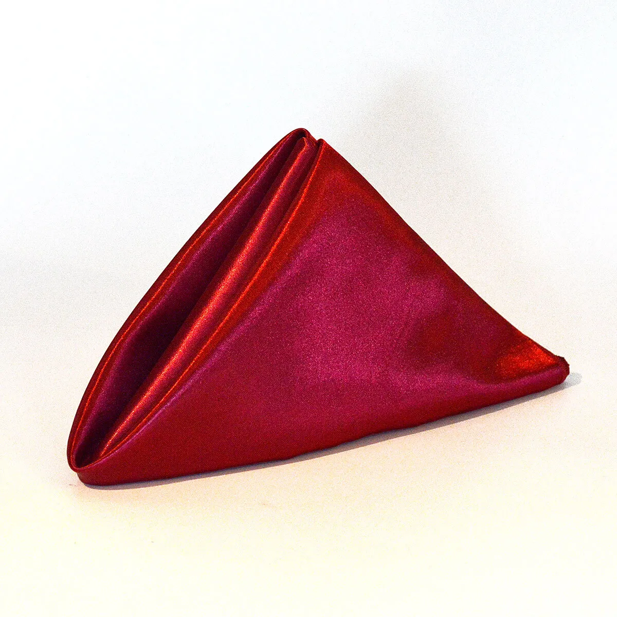 Burgundy Satin Napkin 