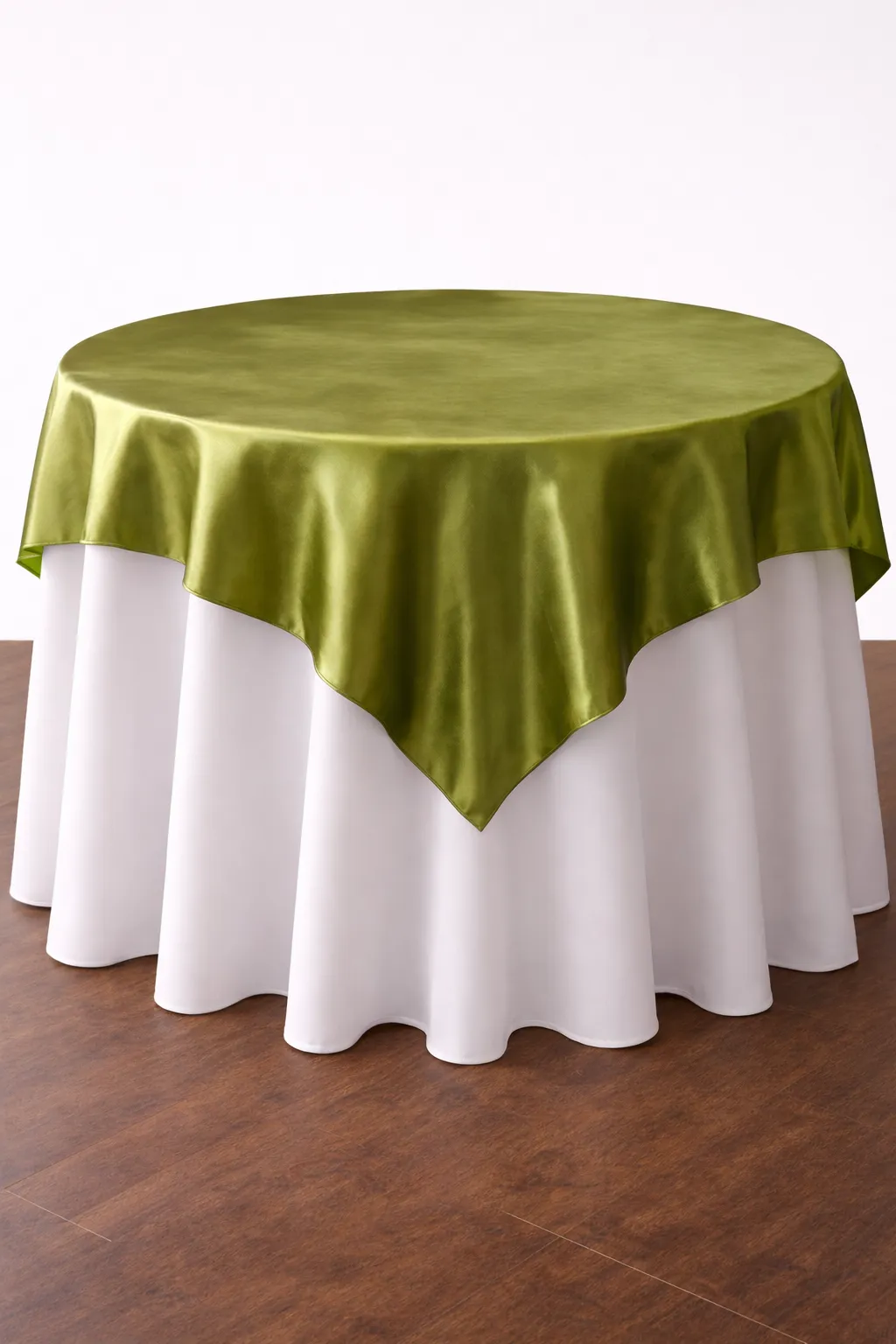 Overlay Satin Olive Green 88" x 88"