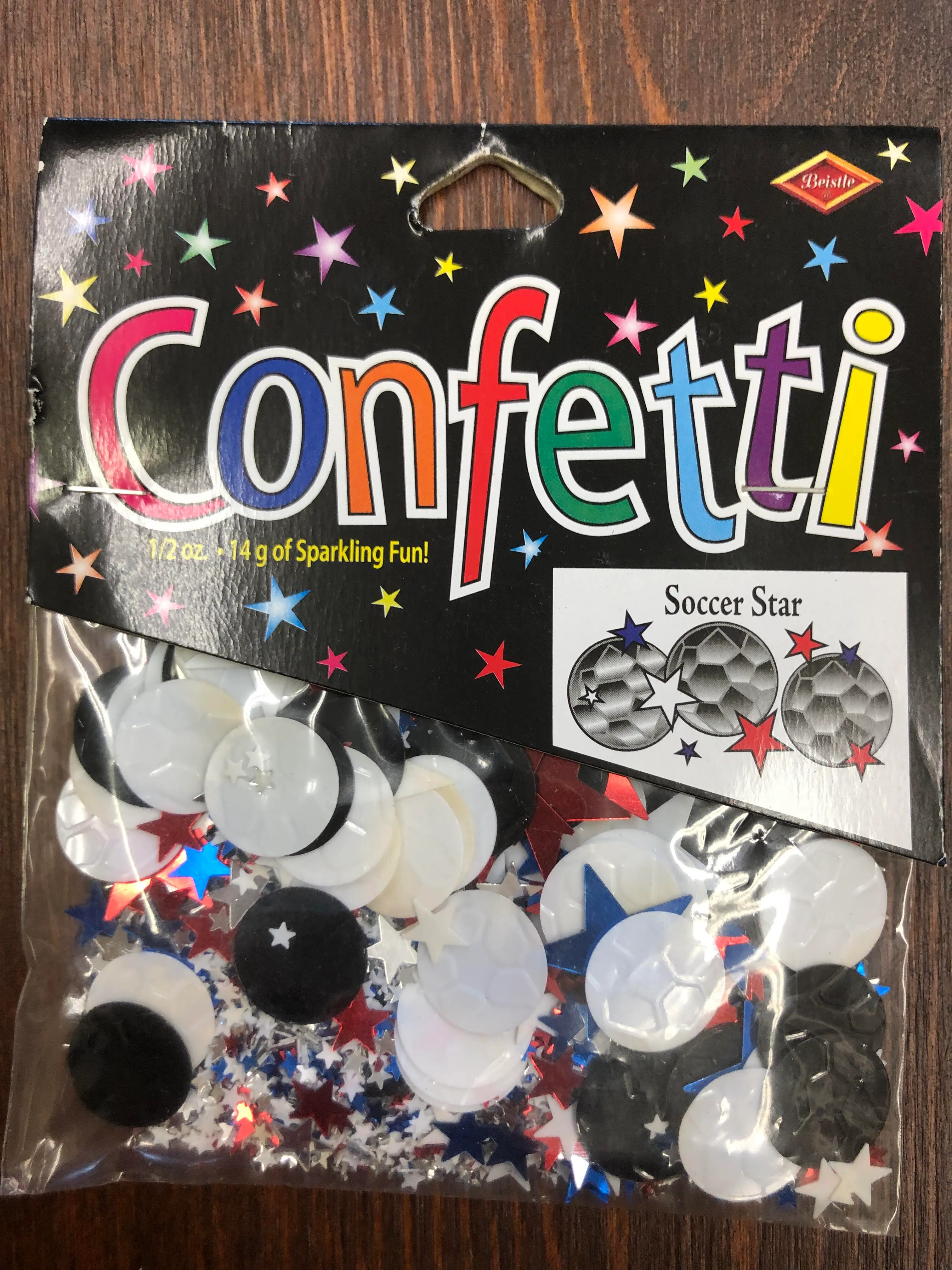 Confetti party packs - Soccer star