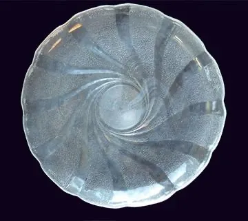 Glass 10.5" dinner plate