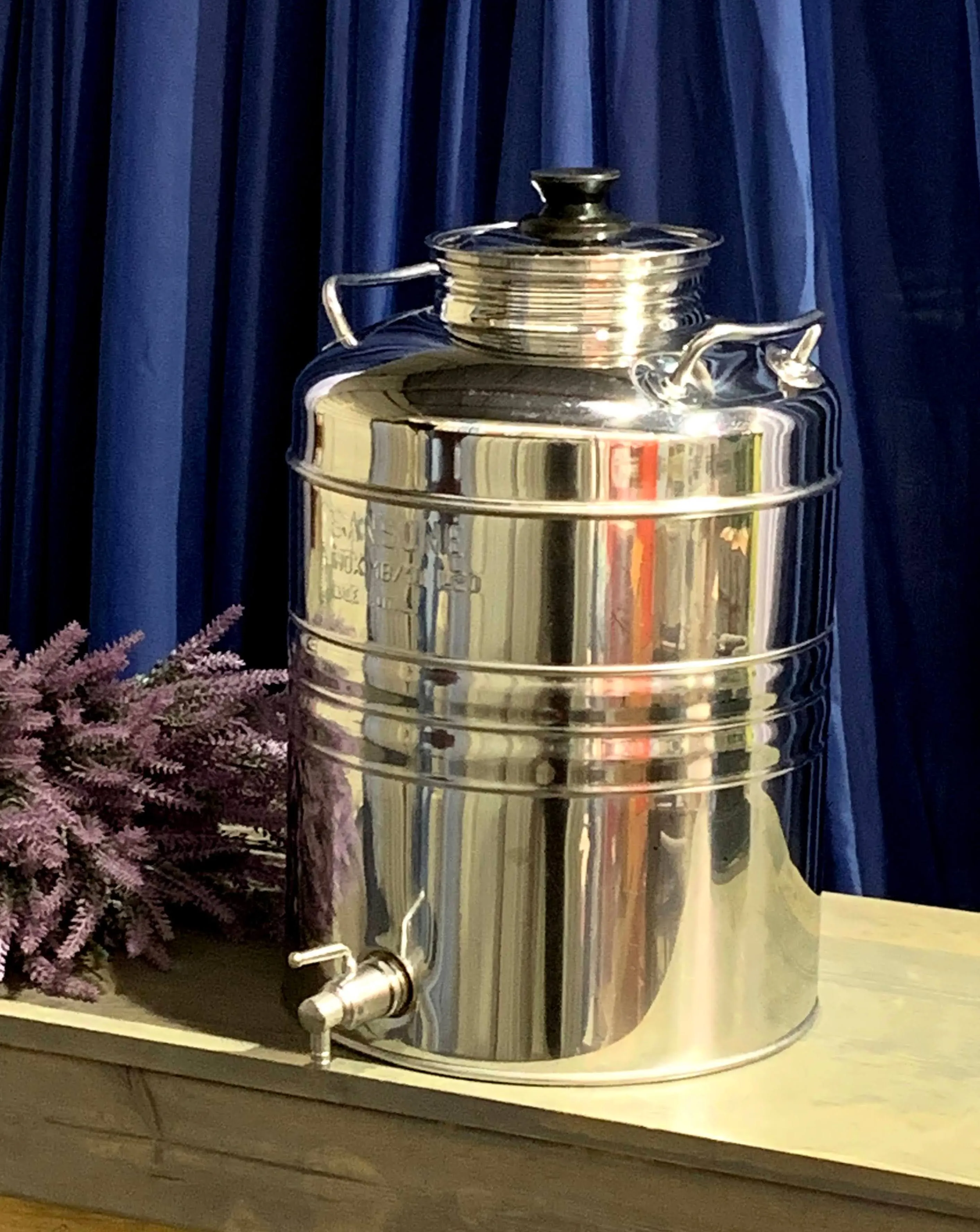 Stainless Steel Beverage Dispenser - 5 Gallon Cold Beverages Only