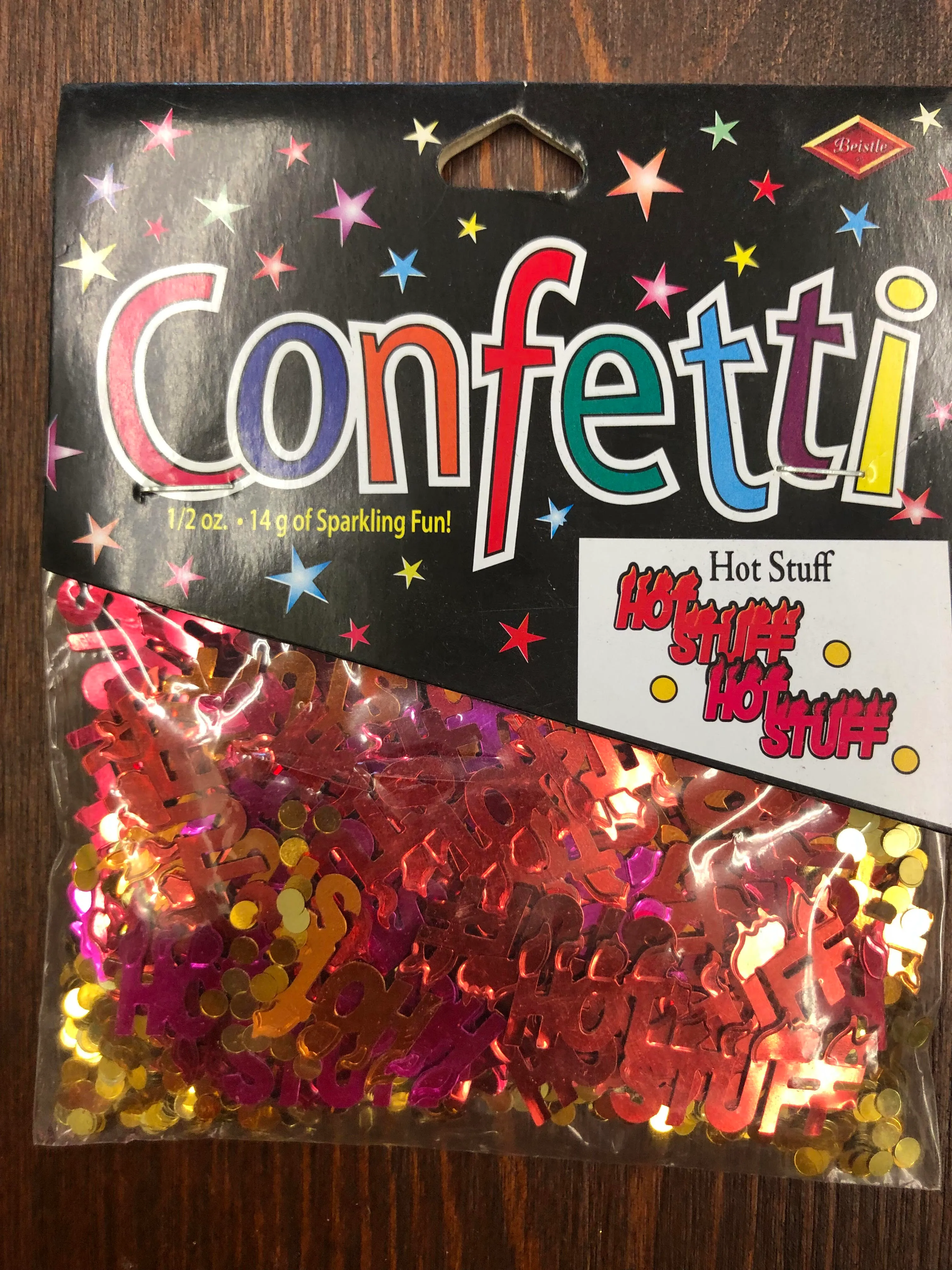 Confetti party packs - Hot Stuff