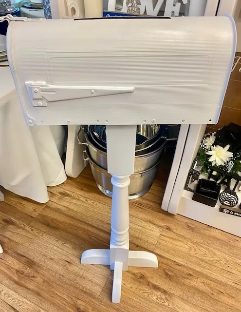 White Post box