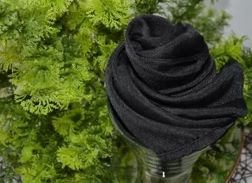 Black Napkin