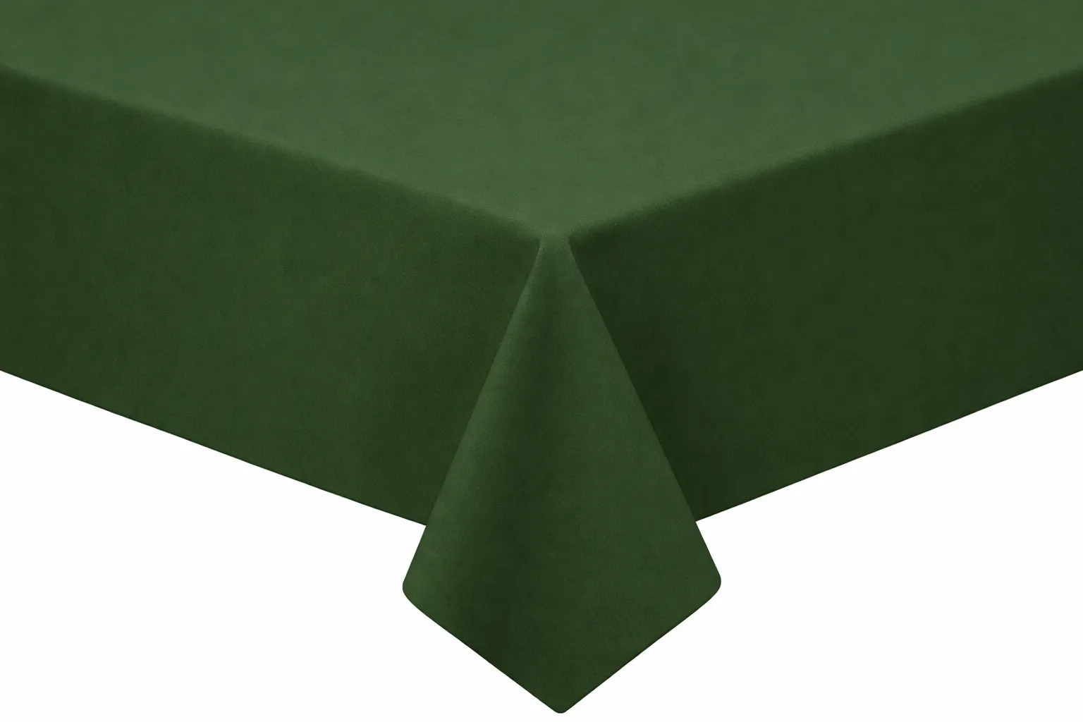 Tablecloth Bottle Green Rectangular 90" x 132"