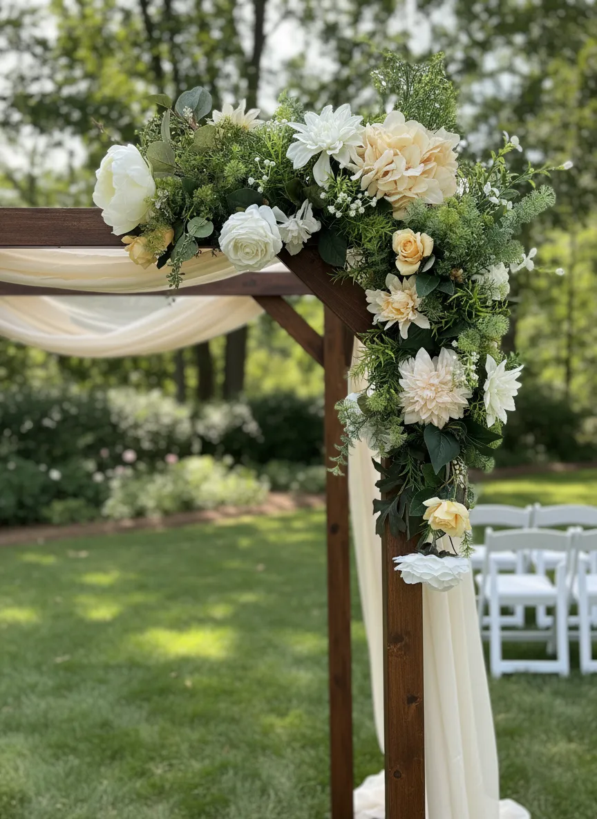 Flower Frame/Arch Accent