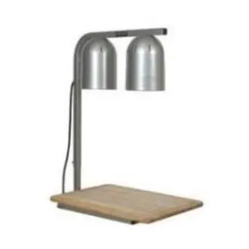 Heat lamp with cutting board