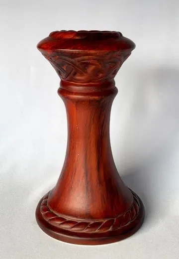 Brown Candle Holder 