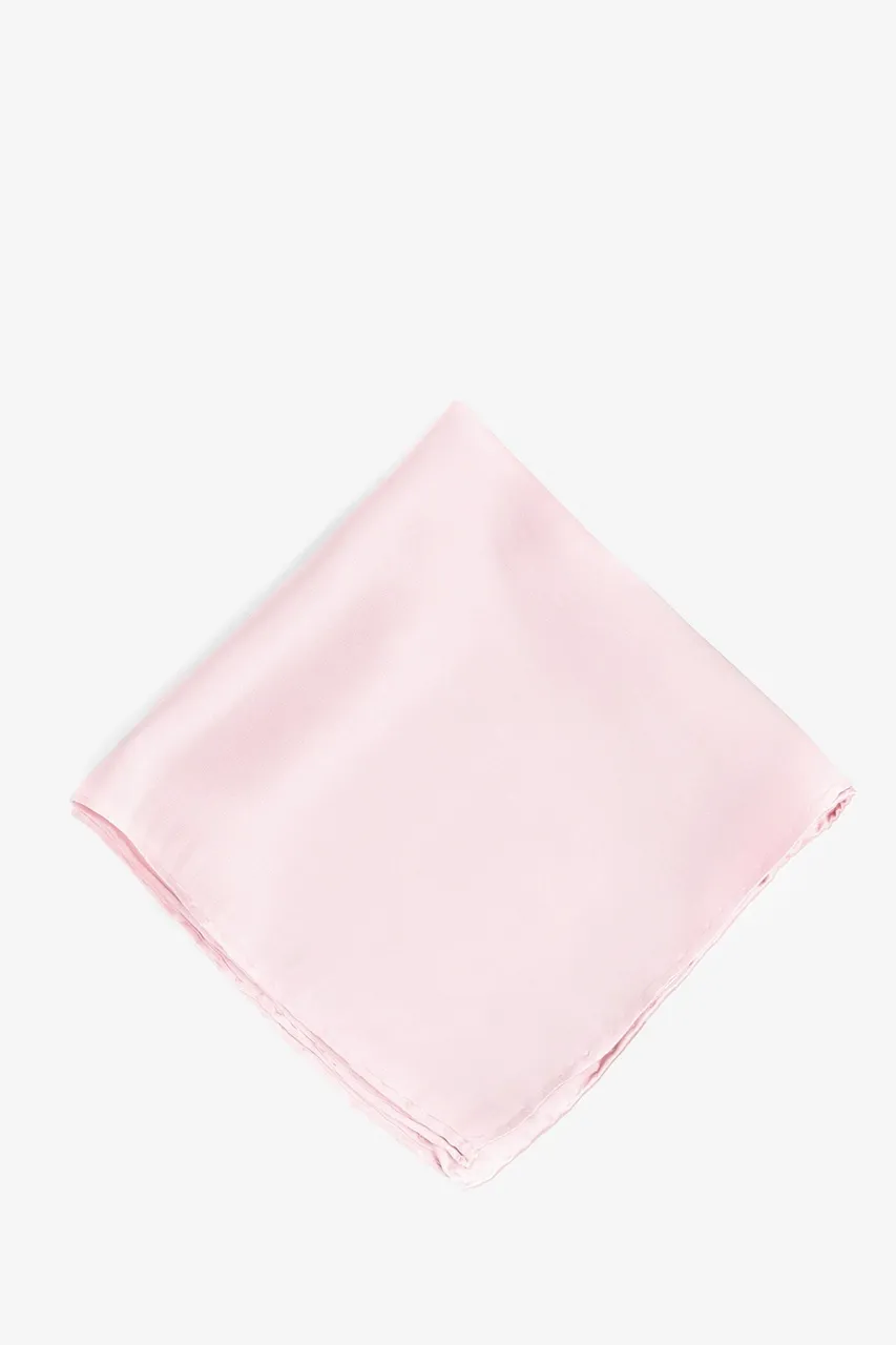 Pink Pocket Square
