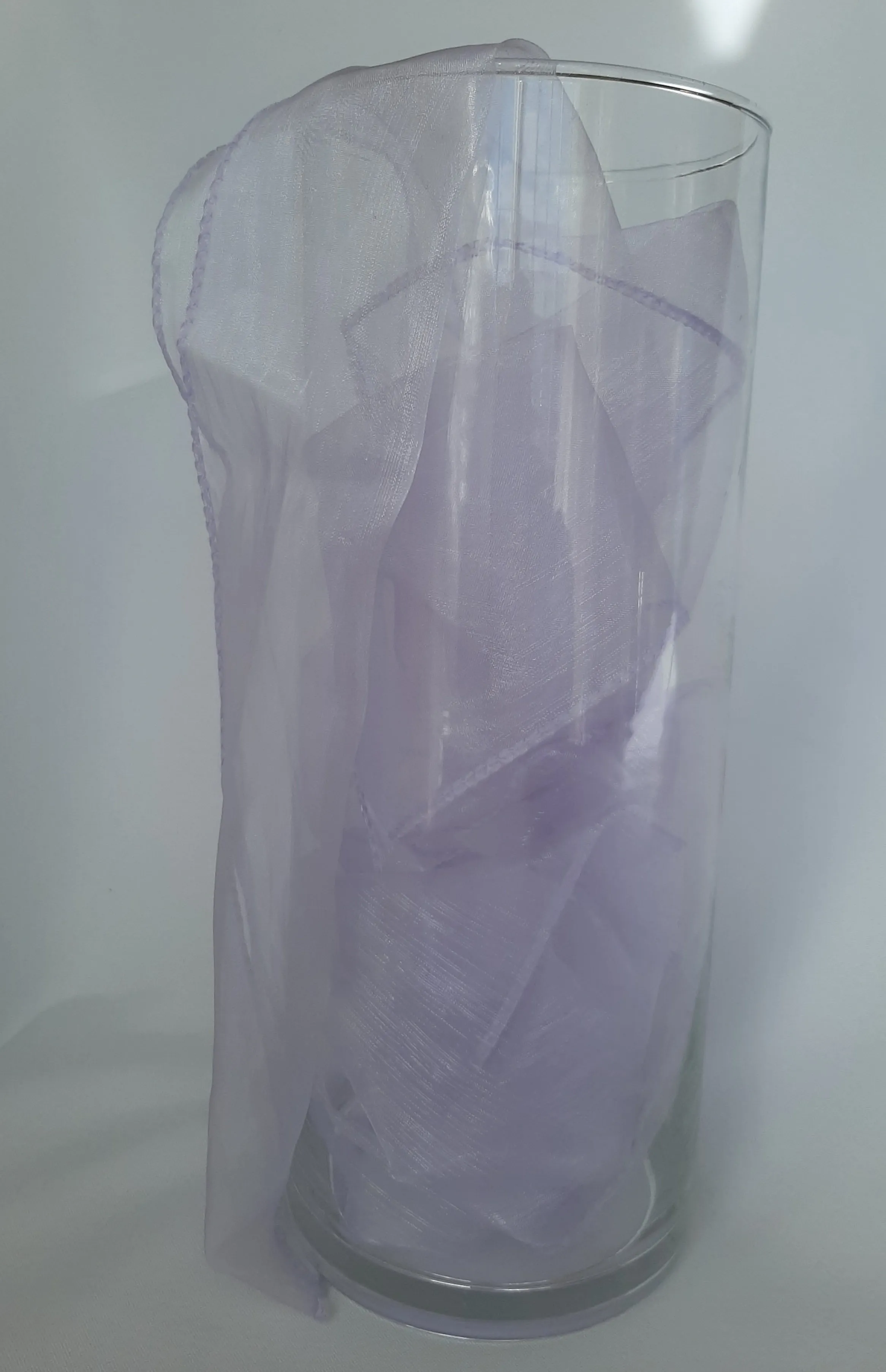 Light Lavender Organza Sash