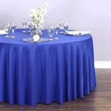 Tablecloth Royal Blue Round 120"