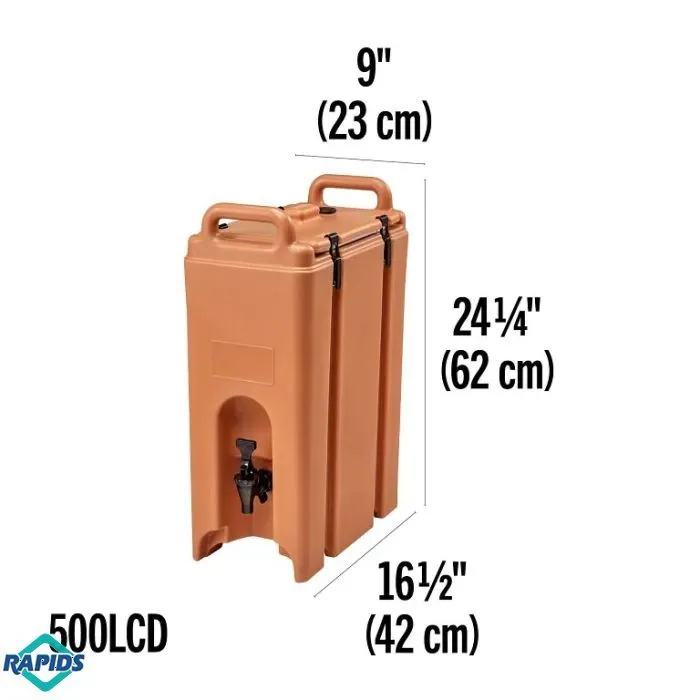 Cambro Insulated Beverage Beige 86 servings of 7oz. Cup