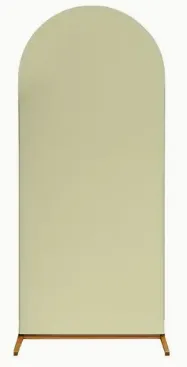 6' Sage Green Spandex Arch Backdrop Cover