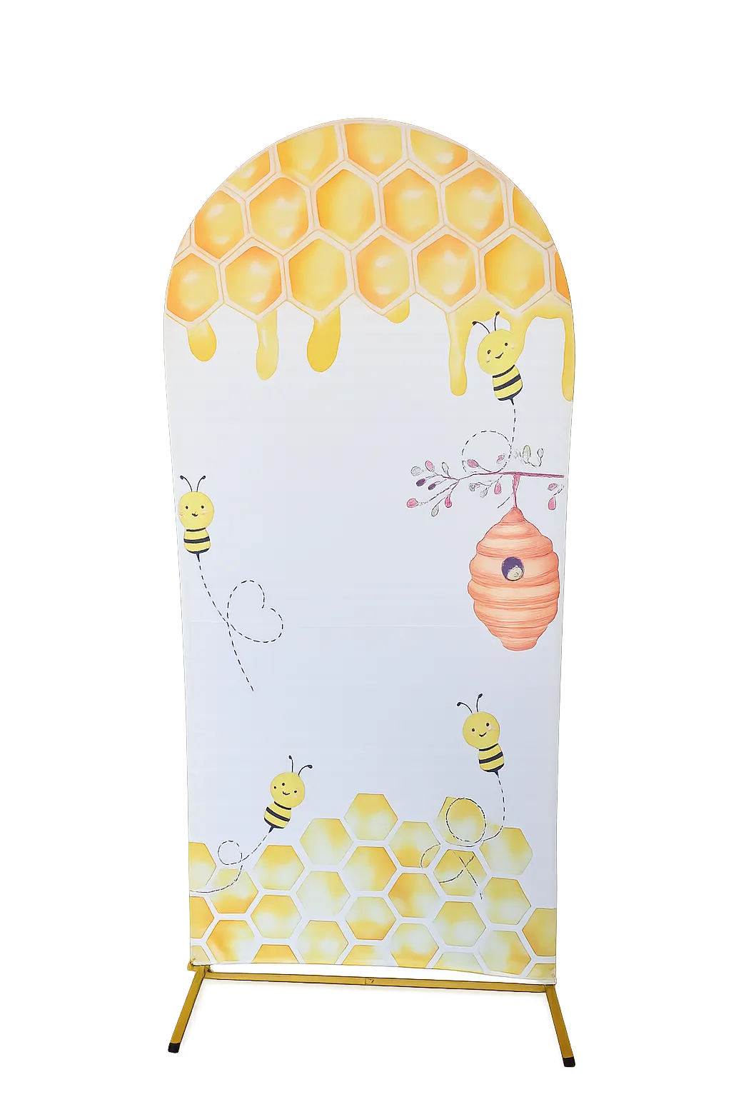 6' Baby Bee Spandex Arch Backdrop Cover
