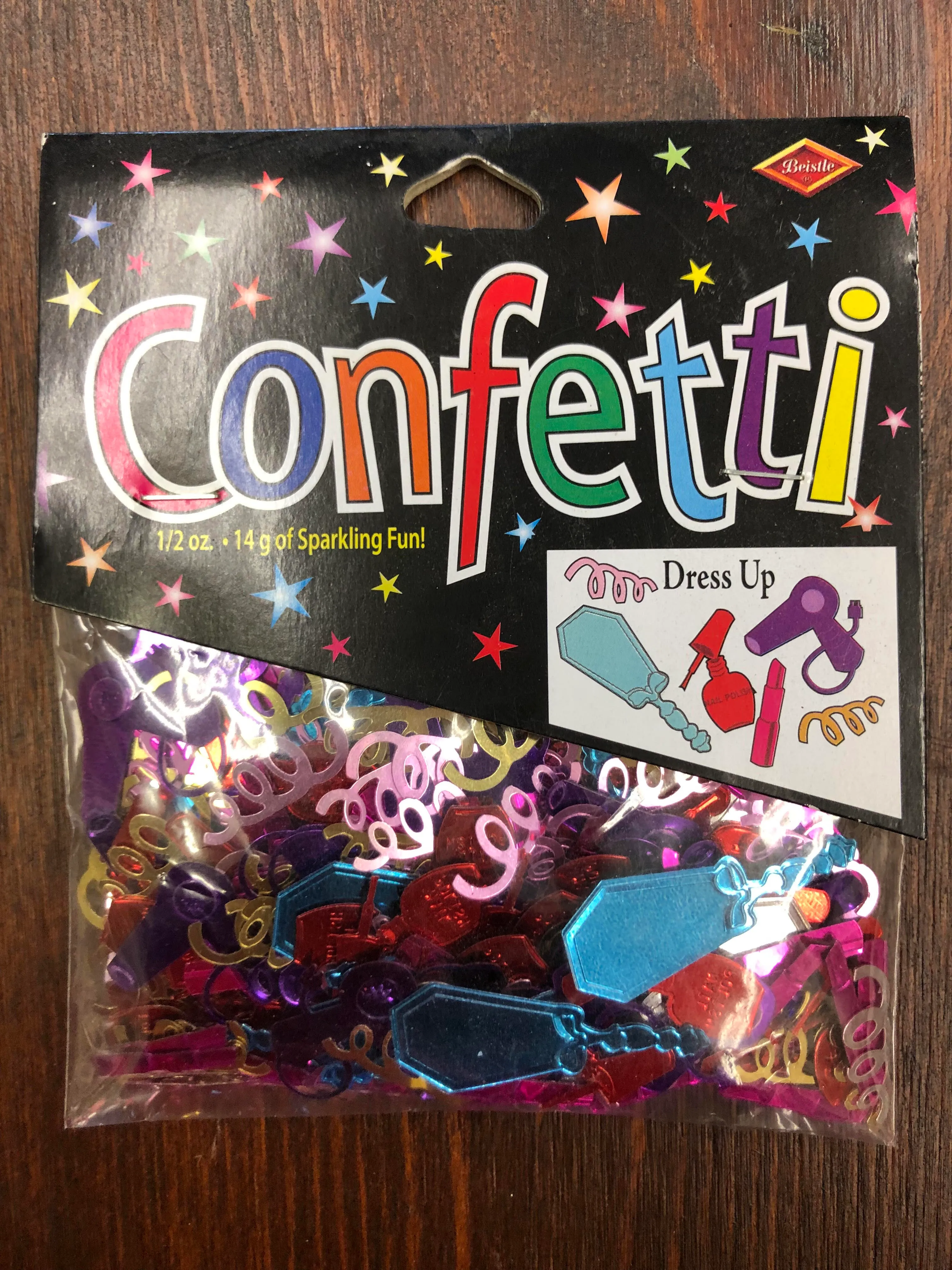 Confetti party packs - dress up