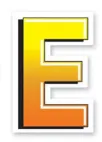 Letter E - Alphabet Custom Name 
