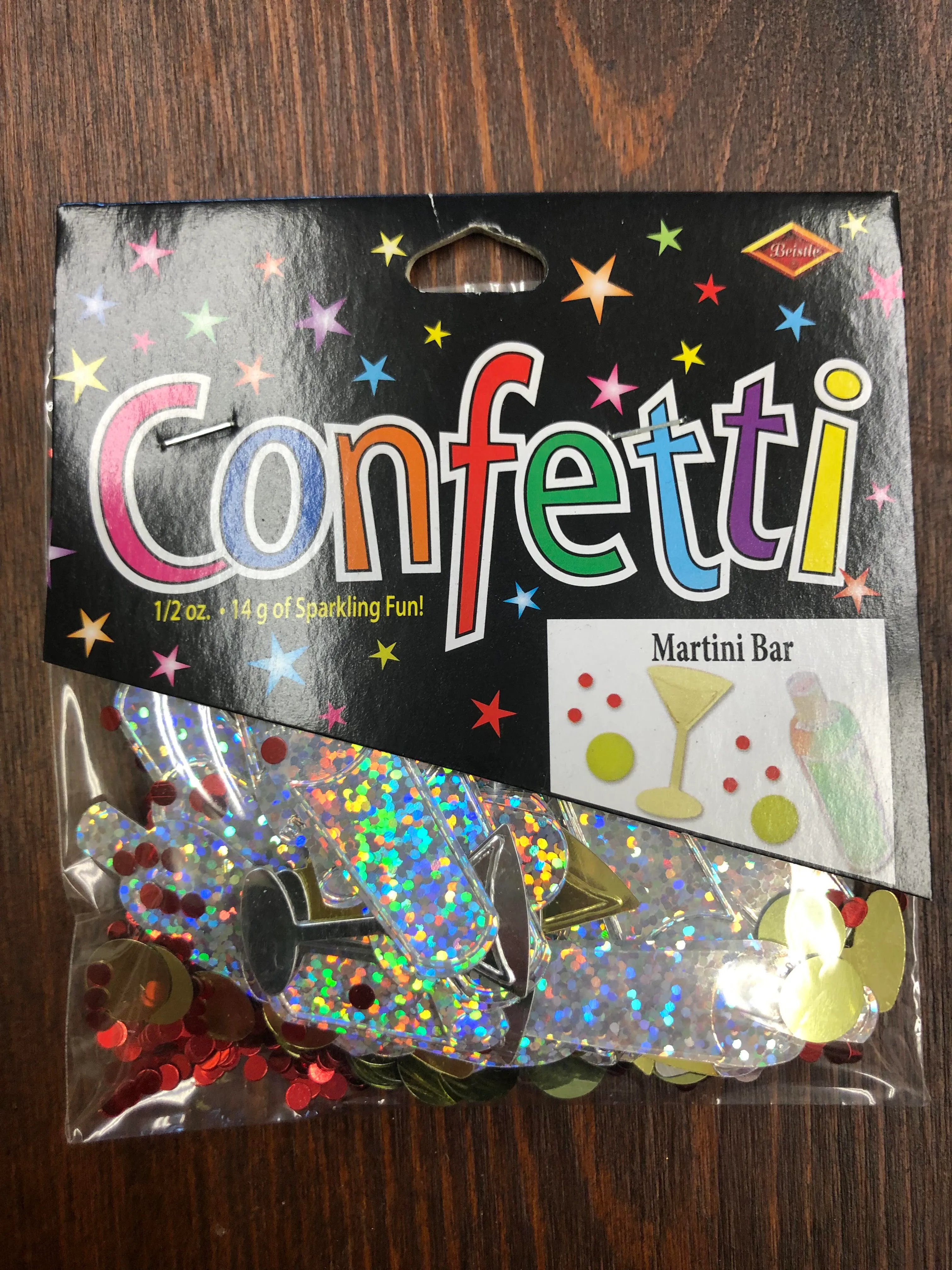 Confetti party packs - Martini bar