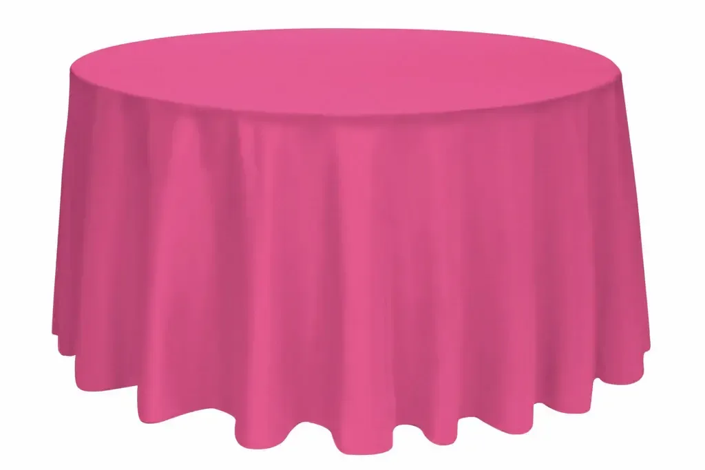 Tablecloth Fuchsia Round 90"