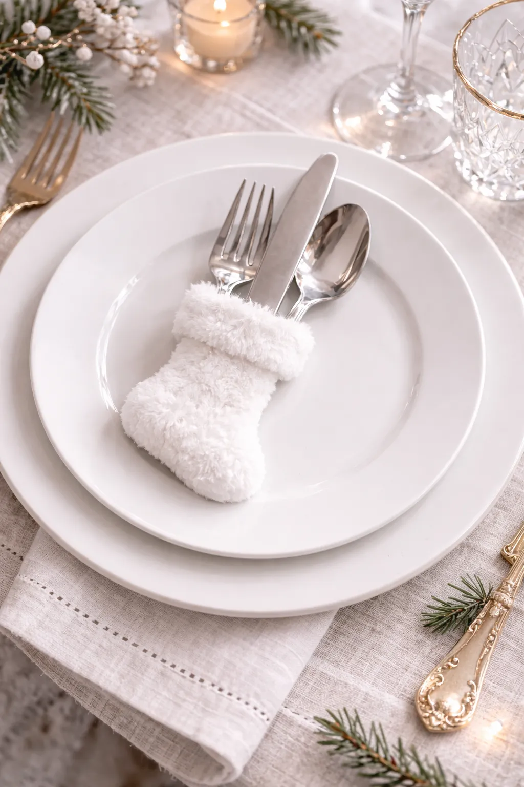 White Sock Décor 