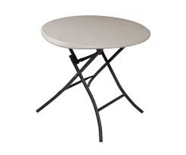 30" Round Folding Table Seat 4
