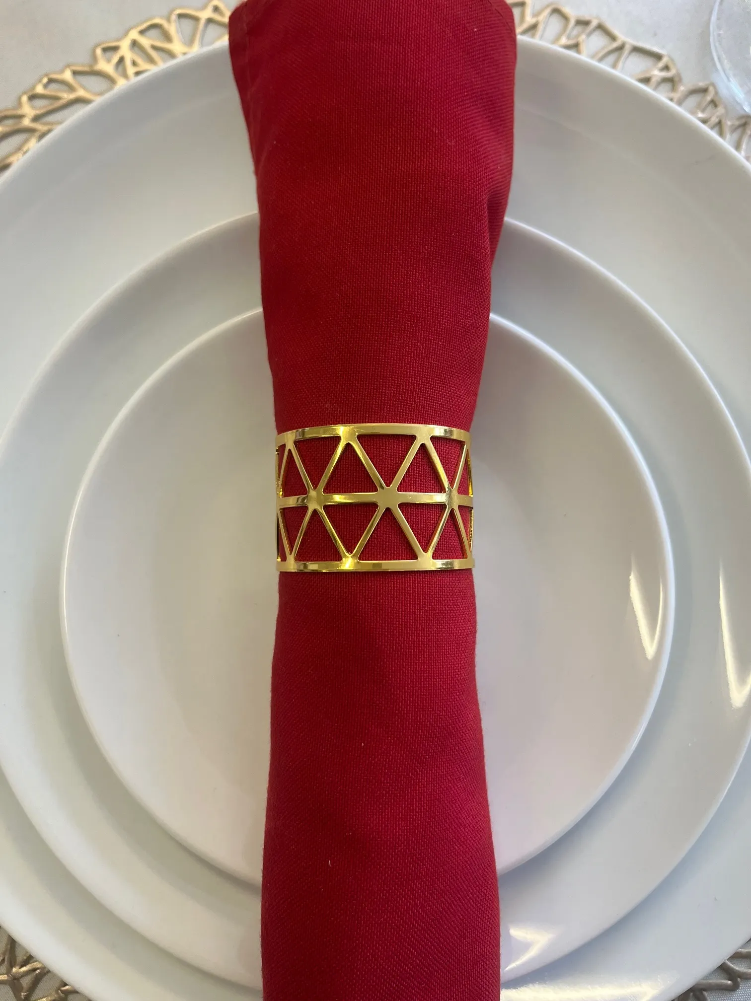 Gold Napkin Ring
