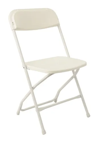 NWF folding chairs White