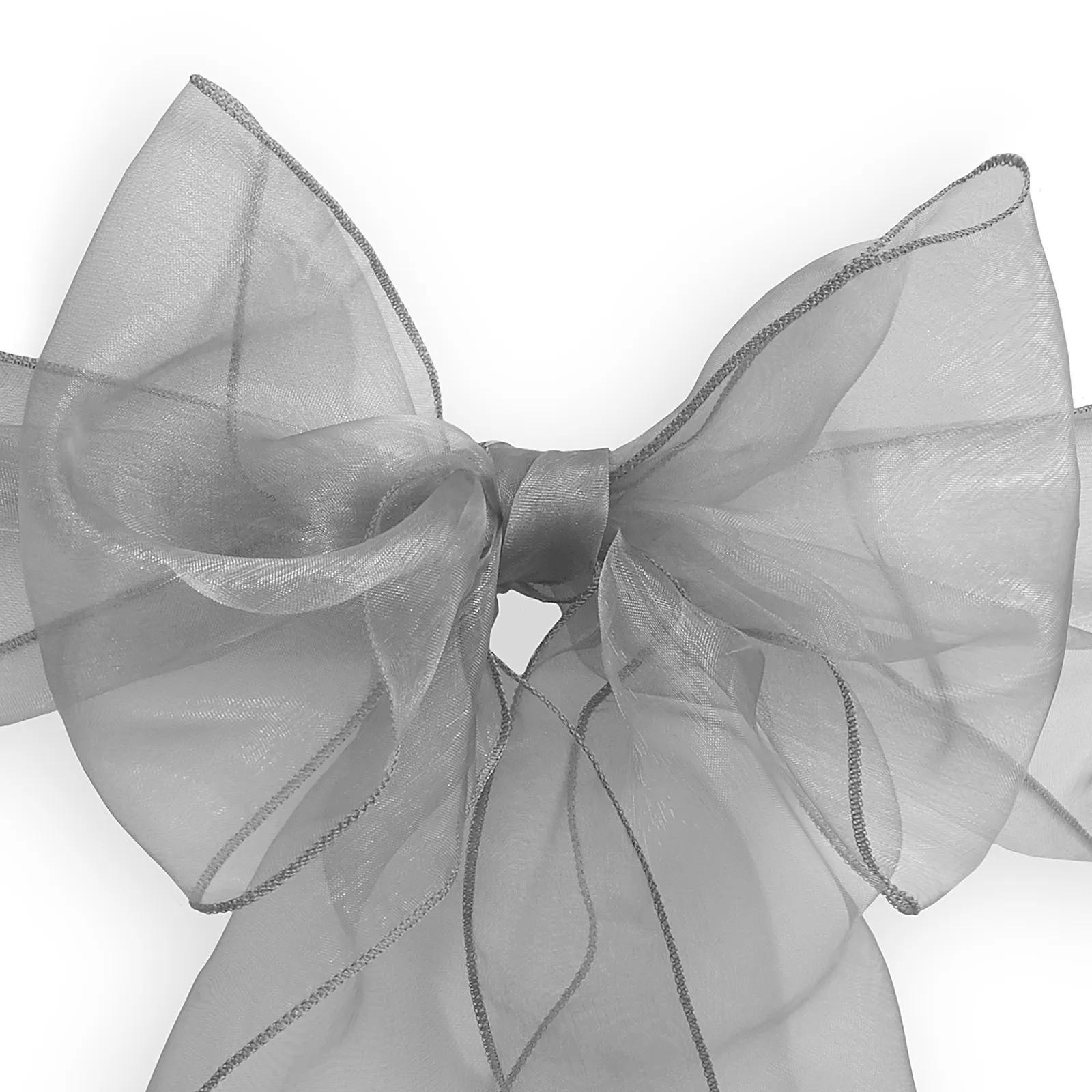 Pewter Organza Sash 