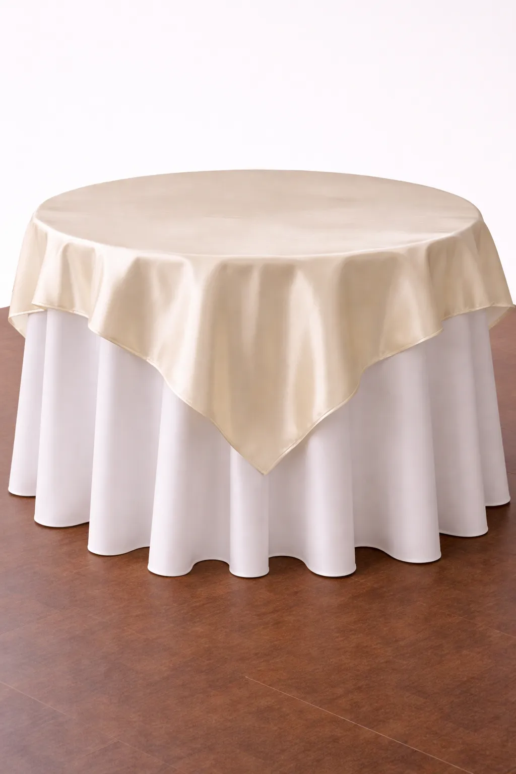 Overlay Satin Ivory 88" x 88"