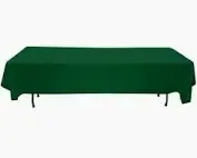 Tablecloth Hunter Green Rectangular 50" x 120"