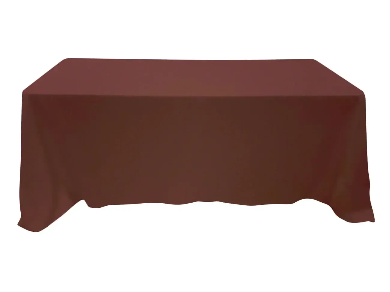Tablecloth Light Brown Rectangular 90" x 132"