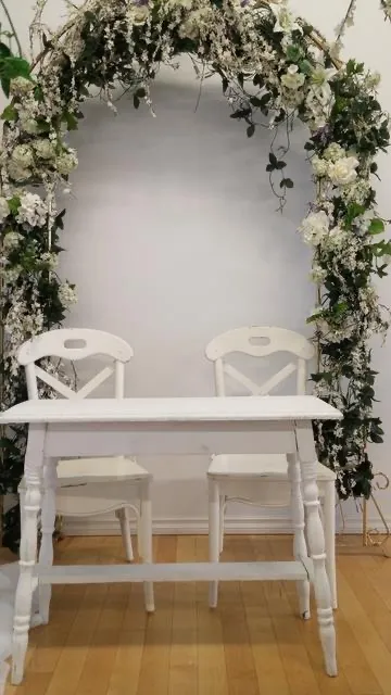Vintage table and 2 chairs