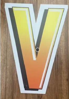 Letter V - Alphabet Custom Name 