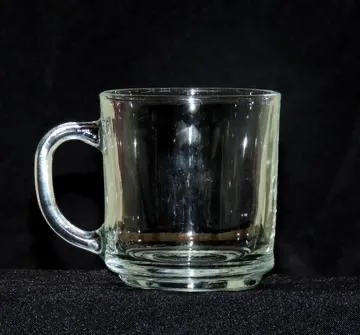 Glass mug