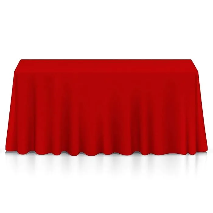 Tablecloth Red Rectangular 90" x 156"
