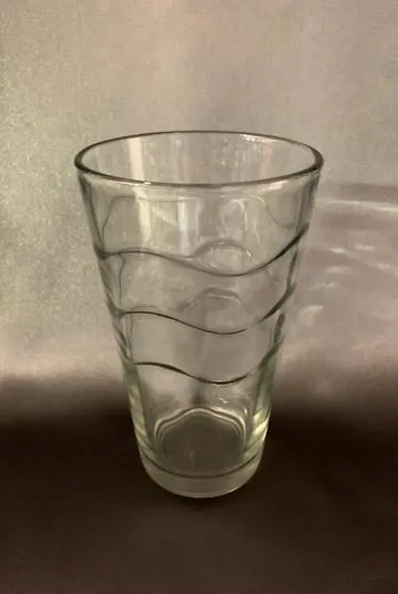 TN Wavy Beer Glass 