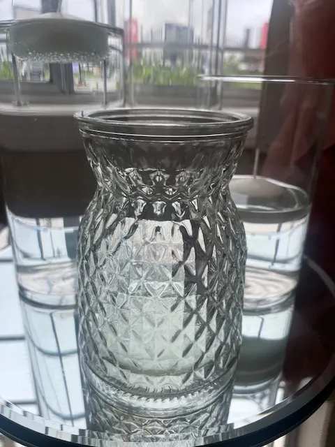 Glass Vase 5.25"