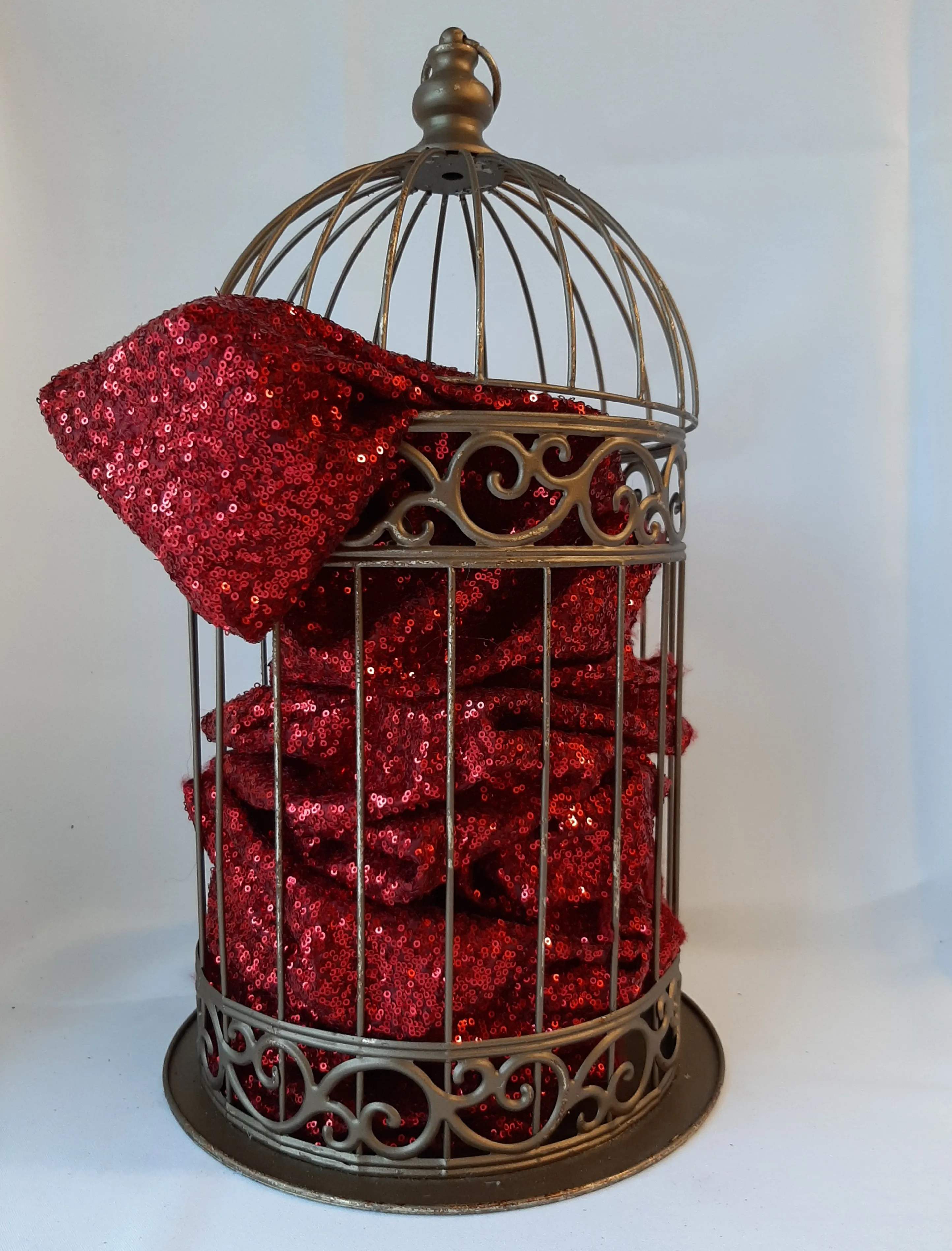 Red Glitz Sequin Runner 