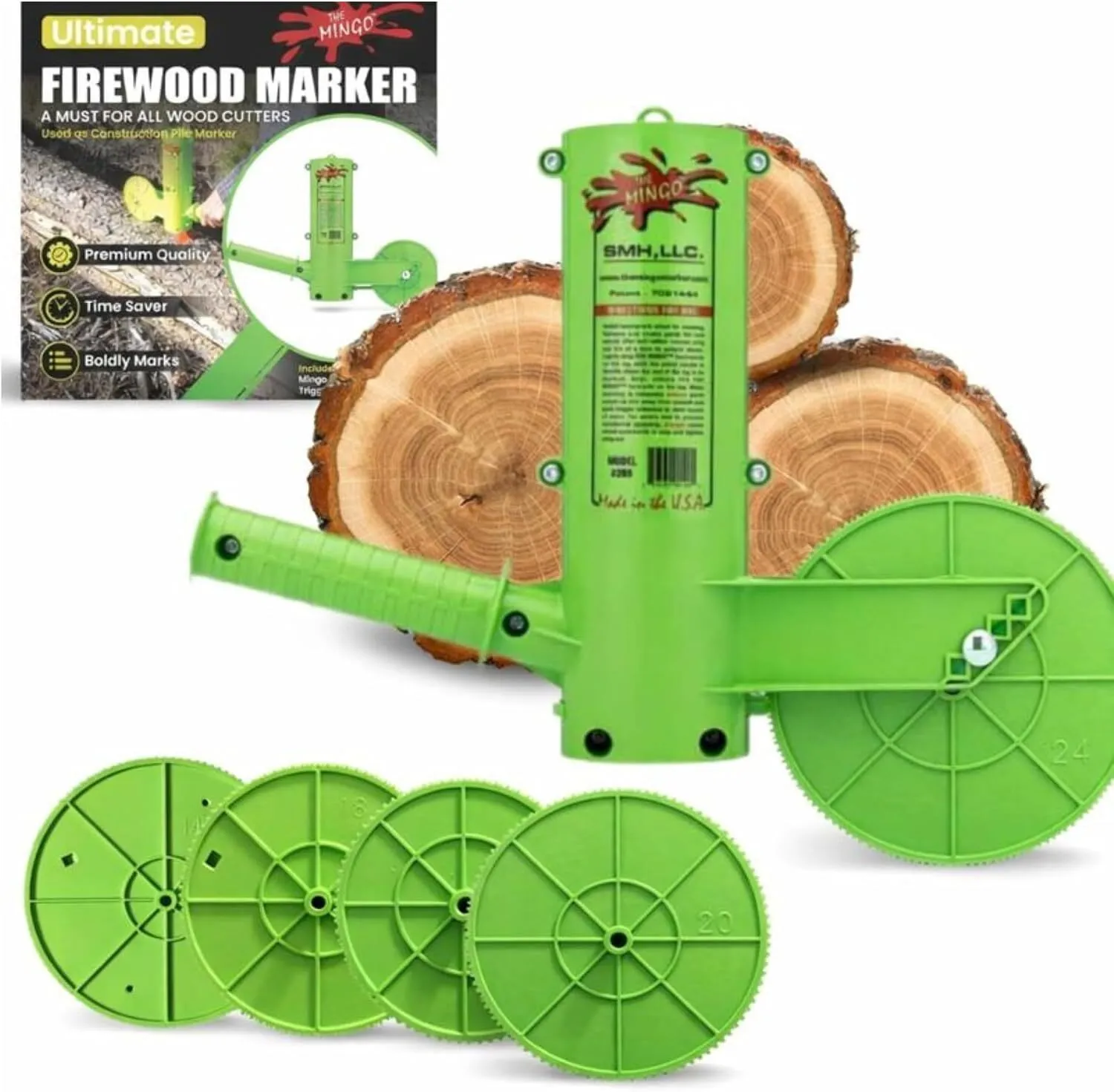 The MINGO Firewood Marker Measuring Tool