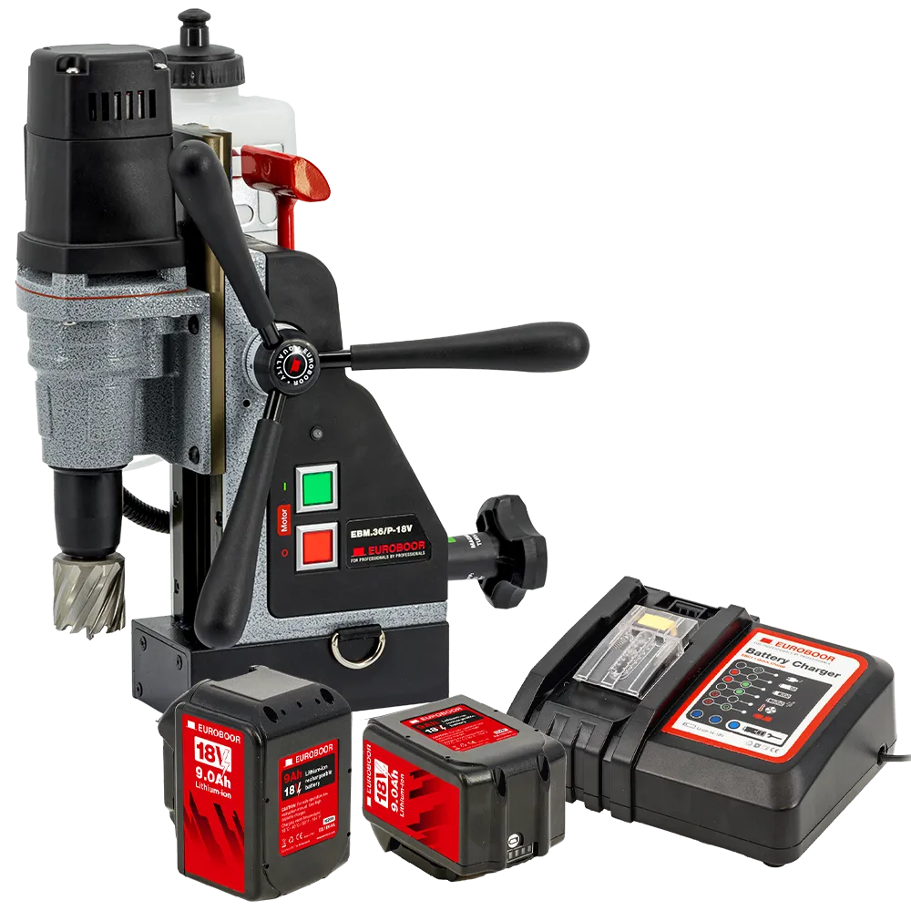 Euroboor EBM.36/P-18V Cordless Magnetic Drill
