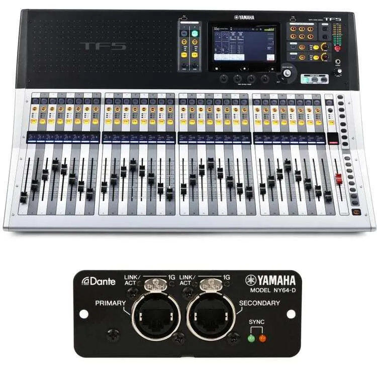 Yamaha TF5 Digital Mixer W/ Dante