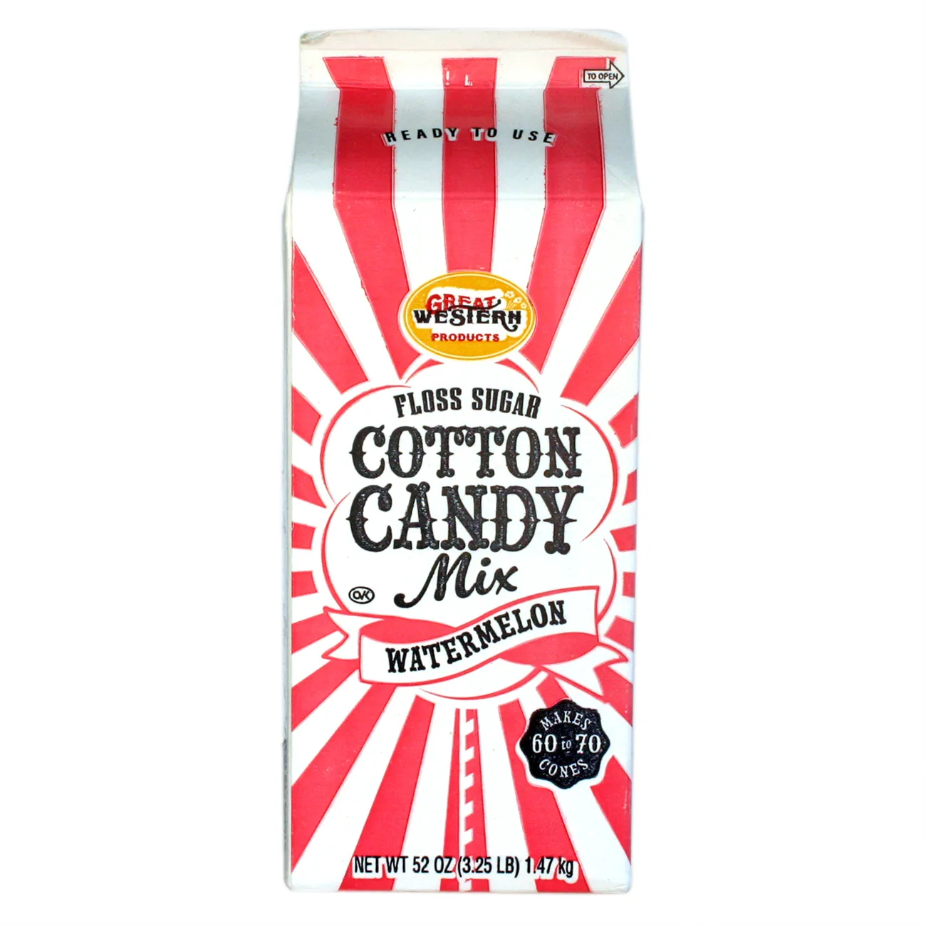 Watermelon Cotton Candy Floss Sugar
