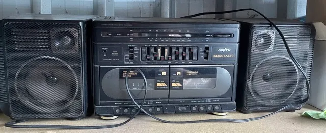 Sanyo Boombox