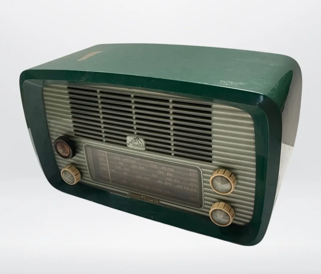 Vintage Green Valve Radio (1950s)