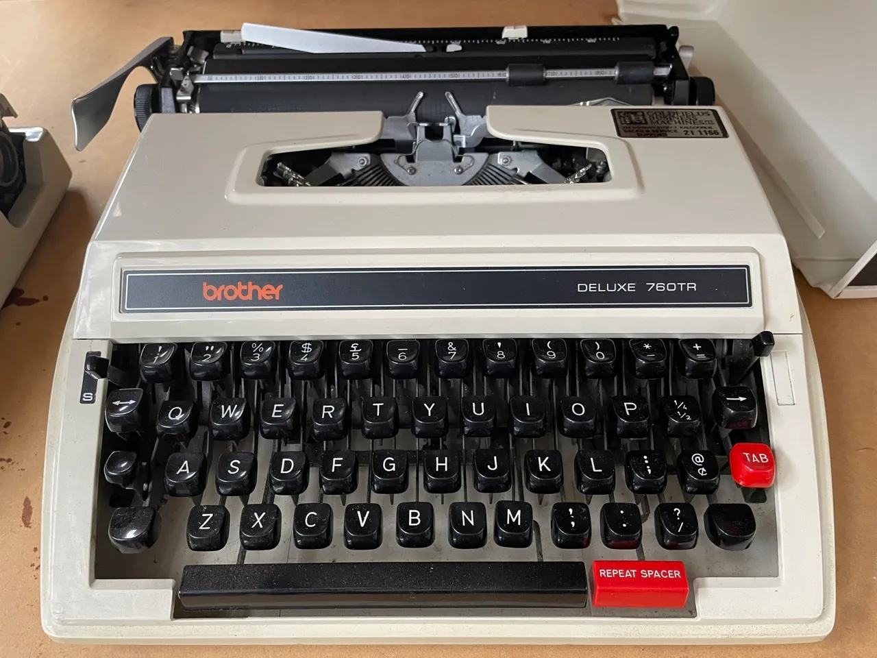 Brother Portable Typewriter