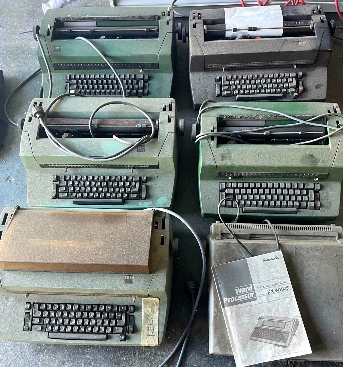 IBM Office Typewriters