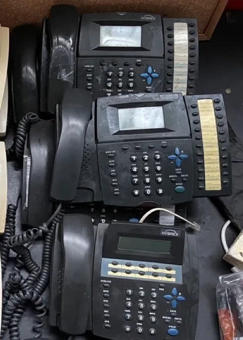 Hybrex Office Phone - Black