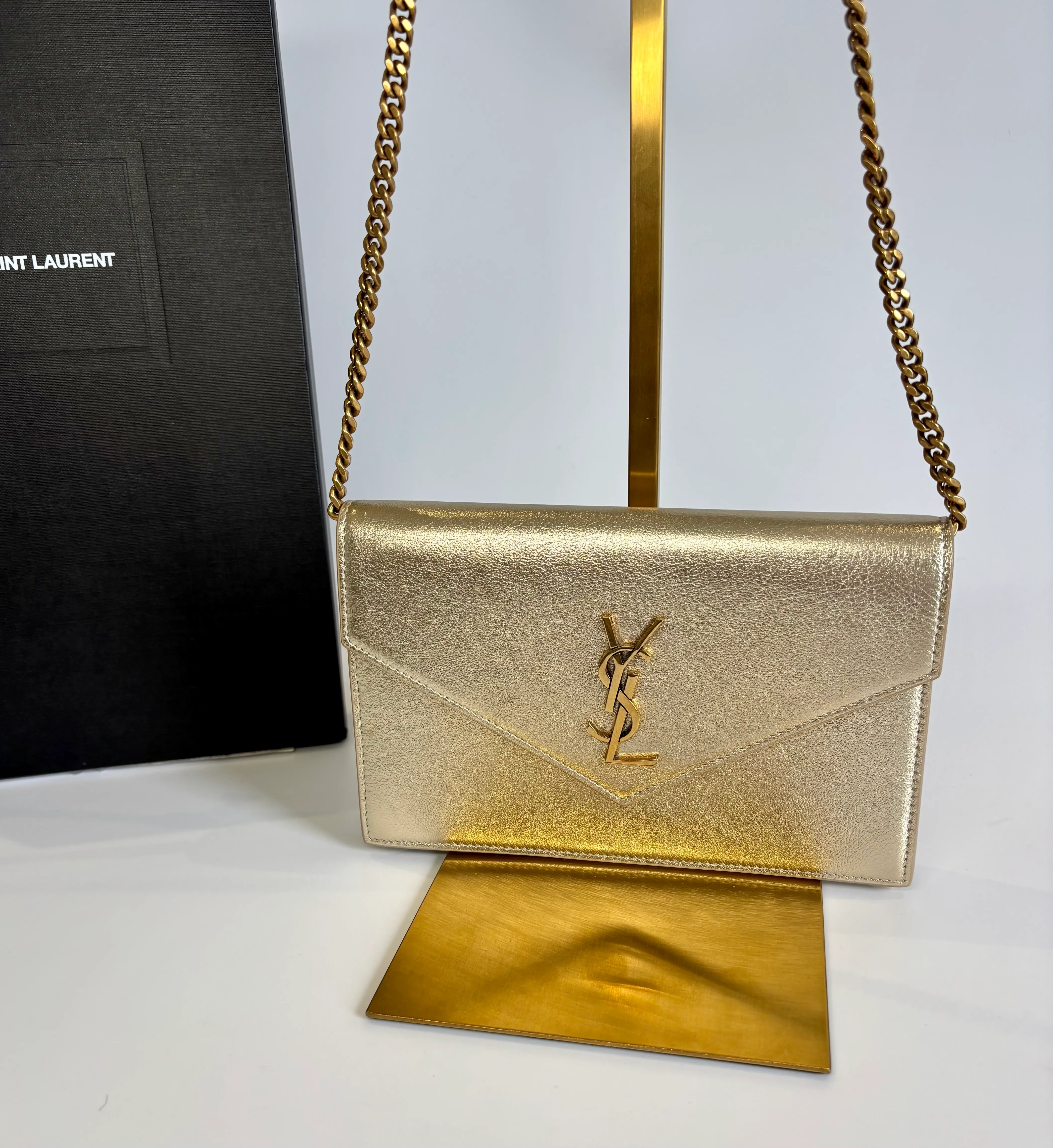 YSL Envelope Chain Clutch