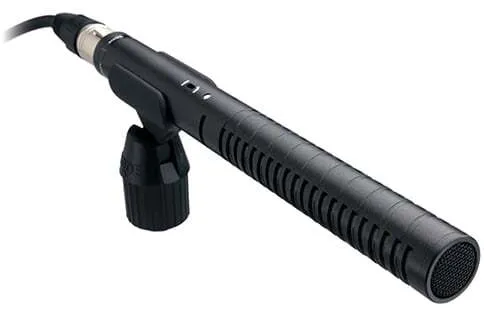 RODE NTG-2 Shotgun Condenser Microphone with Boompole