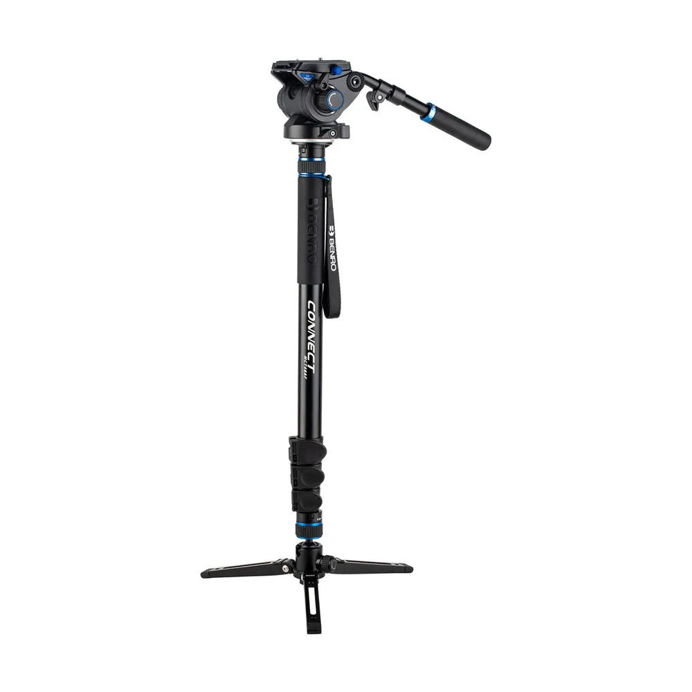Benro MCT48AF Aluminium Video Monopod + S6 Video Head